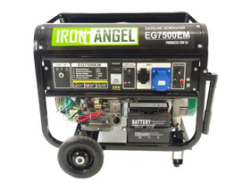 Генератор бензиновий Iron Angel EG 7500 EМ 7/ 7.5 кВт