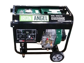 Дизельний генератор Iron Angel EGD 5500 E 5.0/5.5 кВт