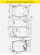 Компрессор герметичный Secop GS34CLX DD0006938 фото 2