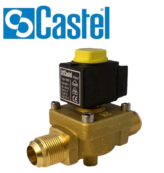 Соленоїдні вентилі під різьбу з котушкою Castel 1090 / 6A6 DD0007806 фото
