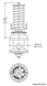 Клапанный узел (дюза) 05 до TE 12 (067B2708) Danfoss DD0007311 фото 2