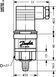 Датчик низького тиску (вхідний сигнал 4-20 мА, тиск - 1/12 бар) Danfoss AKS 3000 060G1323 DD007545 фото 2